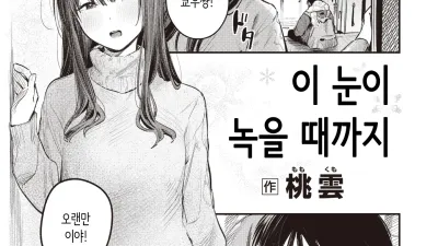 눈이 녹을 때까지