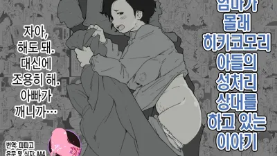 엄마가 몰래 히키코모리 아들의 성처리 상대를 하고 있는 이야기