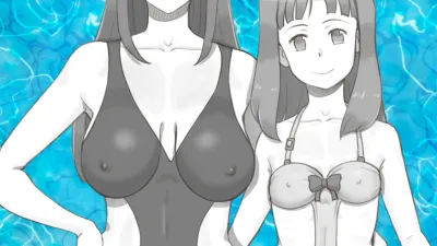Girl on Mom 〜그녀가 수영복으로 갈아입으면